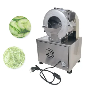 המטבח ירקות מכונת חיתוך רב-תפקודית פירות ירקות Slicer מגרסה מסחרית יפס מכונת חיתוך